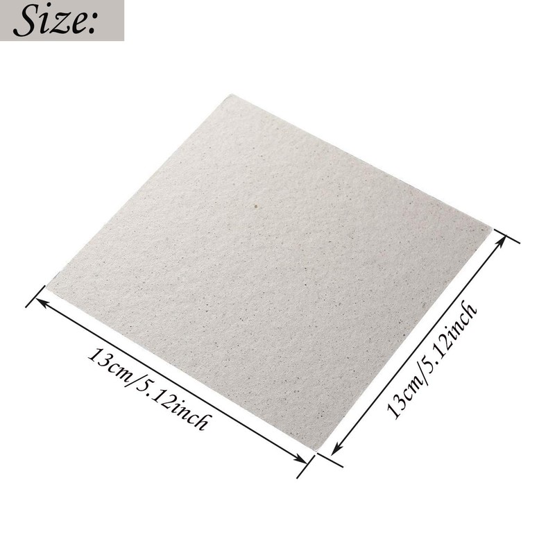 Waveguide Covers for Microwave, Juerly 4 Pack Mica Plates Sheets