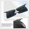 MUXEE Side Mirror Cover,for Honda Fit 2009 2010 2011 2012