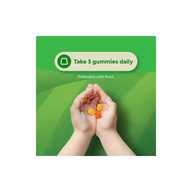 Natures Craft Kids Dha Omega-3 Gomitas - Vegano Sin Pescado