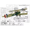 Guillows Model Airplane Plans (FF): Bristol Bullet 18" 5/8" Scale