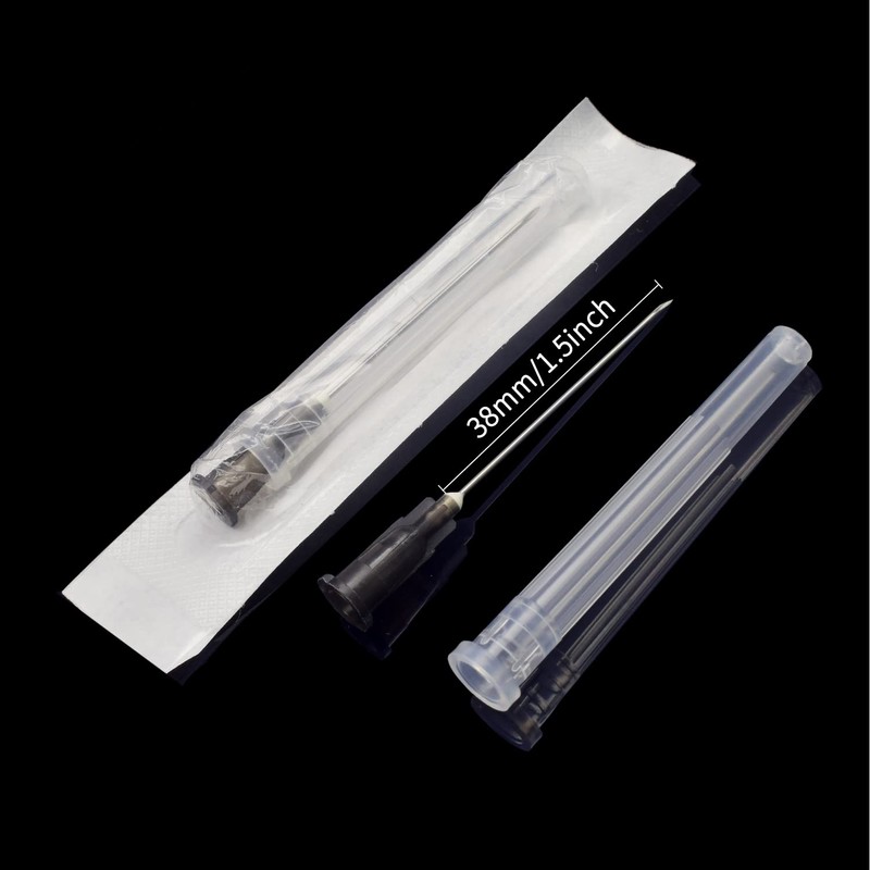 100 Pack 22 Gauge 1.5in Lab Accessories,Individually Sealed Supplies