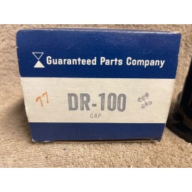 GUARANTEED PARTS NOS GUARANTEED PARTS CO. DR-100 1940-1952 GM BUICK BLACK DISTRIBUTOR CAP 6 CYL