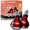HARTOMPET 60W Infrared Red Heat Lamp – Perfect Basking Spot
