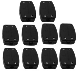 13A 250V Inline Connector Box 3 Electrical Junction Box Black 2/10 Pieces