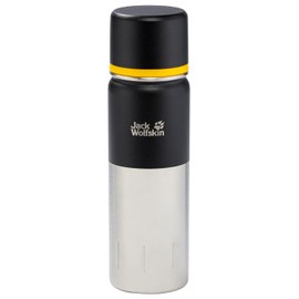 Jack Wolfskin Unisex - Adult Kolima Thermos Flask, Black, One Size