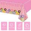 2 Pack Donut Tablecloths, 51x87'' Donut Rectangle Table Cover, Donut