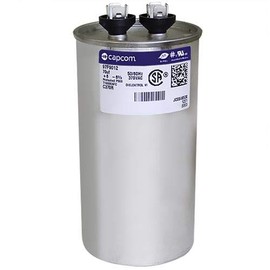 70 uf MFD 370 VAC Replacement Round Run Capacitor # C370R 97F9012