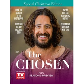 The Chosen - TV Guide: Special Christmas Edition, Season 5 Holy Week Preview, Jonathan Roumie Interview, Behind-The-Scenes, Episode Guides, Christian Holiday Calendar 2025, Set Tour In Texas & More!