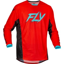 Fly Racing Kinetic Mesh Red/Black/Mint Adult Moto Gear Set - Pant and Jersey Combo