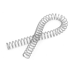 sourcingmap Compression Spring,304 Stainless Steel,14mm OD,1.14mm Wire Size,305mm Free Length,Silver Tone