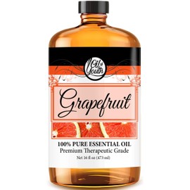 Oil of Youth - Grapefruit Essential Oil (16oz Bulk) Pure Therapeutic Grade Essential Oil for Aromatherapy, Diffuser, enhances Mood, Stress Relief