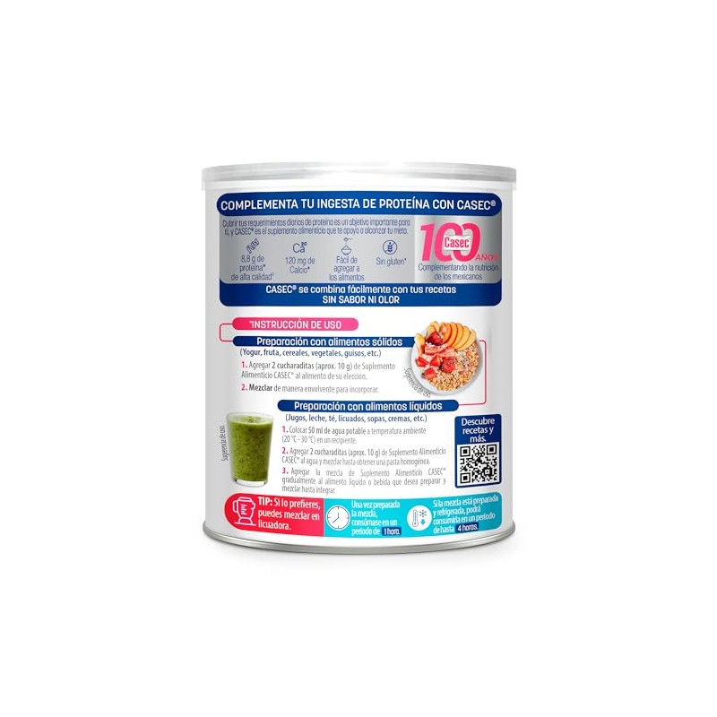 Casec - Suplemento dietético,®, 100 g
