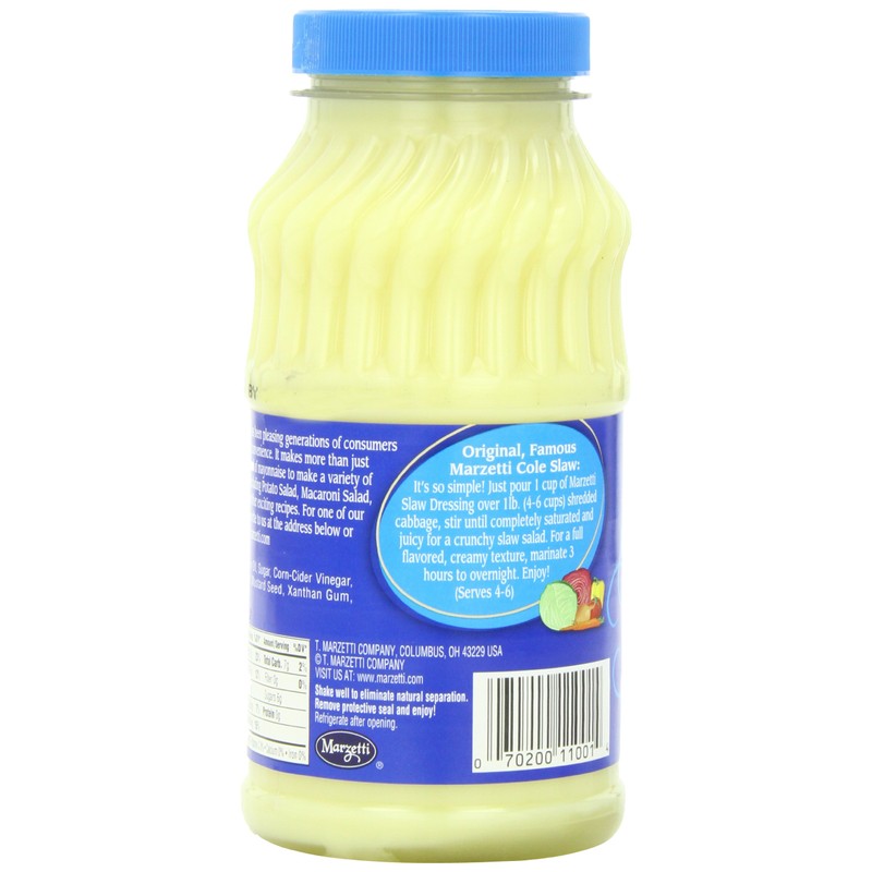 Marzetti "Lite" Slaw Dressing, 16-Ounce Jars (Pack of 6)