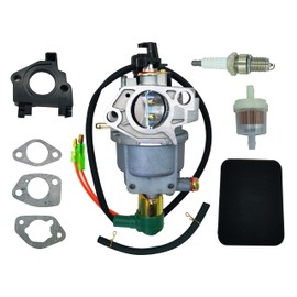 Carburetor Fit for Powerhorse DF7000 DFD7000 7000ES 9000ES 420CC DJ190N Enngine Generator with Air filter Kit