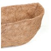 RUDDINGS WOOD Preformed Molded Outdoor Coco Liner for Wall Trough