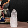 Heimtex Selenite Crystal Tower - Natural Polished Selenite Crystal Mountain