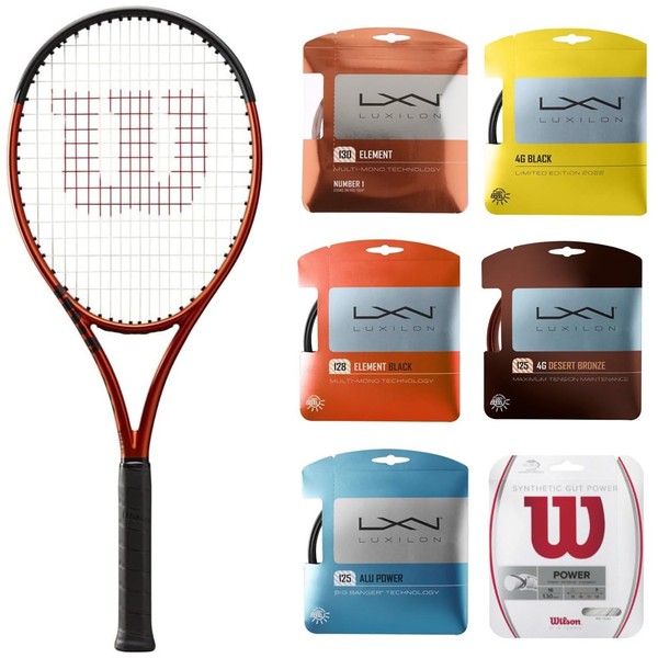 Wilson Burn 100ULS v5 Tennis Racquet Strung with Your Choice
