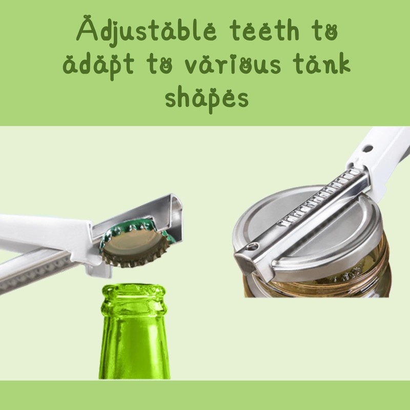 PACIOCEAN Effortless Jar Opener,Non-Slip Bottle Opener, for Weak Hands and