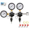 MRbrew CO2 Regulator Dual Output CGA-320 Keg Regulator, Draft Beer