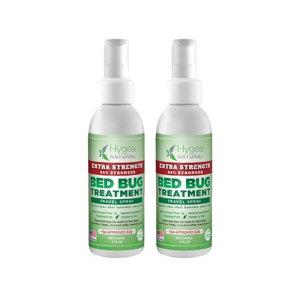 Hygea Natural Extra Strength Bed Bug & Mite Natural Travel