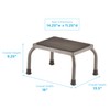 NOVA Step Stool, Steel Durable Skid Resistant Stepping Stool