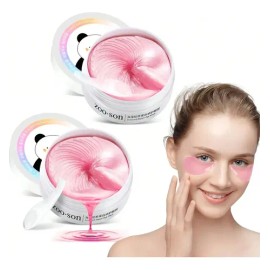 120 Parches Ojos Colágeno Hidrogel Anti Ojeras Bolsas 2 Pack                                                                                          
