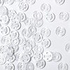 Yeenano Plastic Snap Fasteners Buttons 40 Pairs Round Transparent Buttons