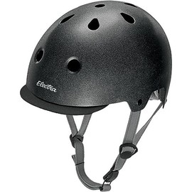 Electra Bike and Skate Helmet 'Graphite Reflective' Solid Colour Helmet, Size (Head Circumference): 59-61 cm