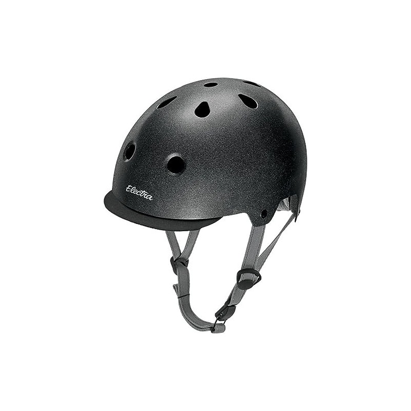 Electra Bike and Skate Helmet 'Graphite Reflective' Solid Colour Helmet,