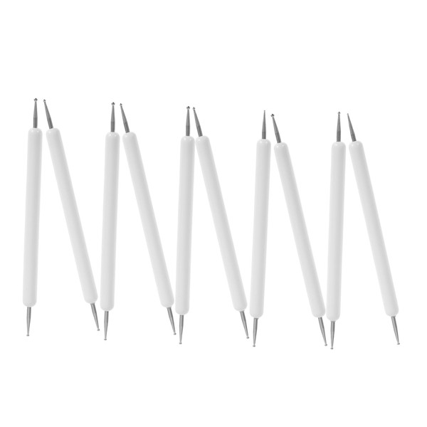 Operitacx 10PCS Double End Dotting Embossing Tools for Rock Painting