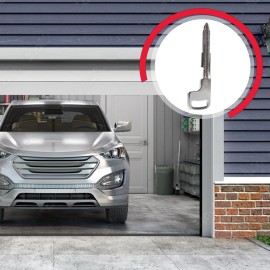 RemoteStop Key Fob Remote Uncut Car Key Replacement for Mitsubishi OUC644M