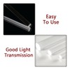 12 Pcs Clear Plastic Sticks Acrylic Dowel Rods Round Rod