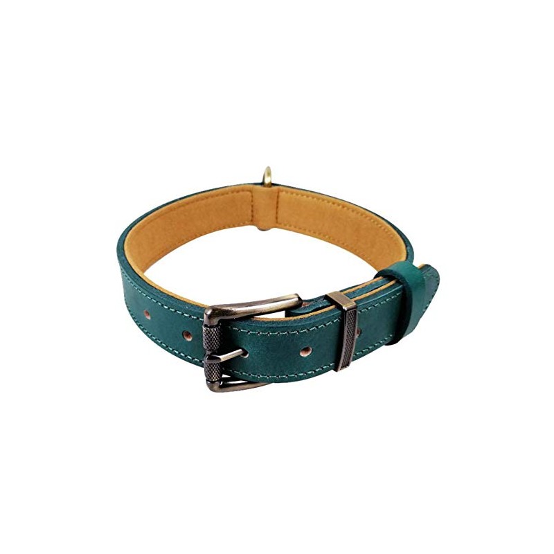 Beanspet Dog Collar, Dog Collar, Basic Belt, Genuine Leather, Dog