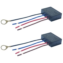 SYCOOVEN - Atenuador de sensor táctil de 3 vías, sensor de control de interruptor de atenuación de luz táctil, kit de reparación de lámpara táctil, piezas de luz de computadora, sensor de repuesto,