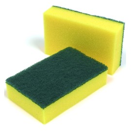 CPD 77998CP Multi Sponge Scourer, Yellow/Green