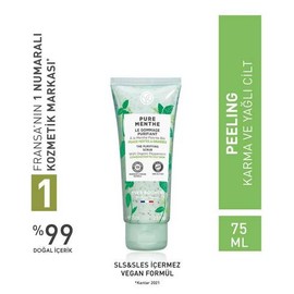 Yüz Peelingi - Karma, Yağlı, Sivilce Eğilimli Cilt / Pure Menthe