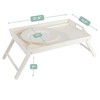 ROSSIE HOME Extra Large Wood Bed Tray, Lap Tray, Lap