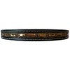 Equitem Large Light Topaz Rectangular Crystal Bling Leather English Browband