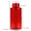 Beauticom. 10oz PANA Red Push-Down Dispenser Bottle - 1 Bottle