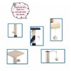 SHENGOCASE 10-Pack Cat Tree Tower Accessories Replacement Attachment Ball Toy,
