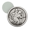NKlaus 14445 Car Badge Christopher Buon Viaggio Patron Saint Magnetic