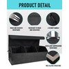 Fyzeoty Car Organizers for Trunk for Suv Sedan, Leather Storage
