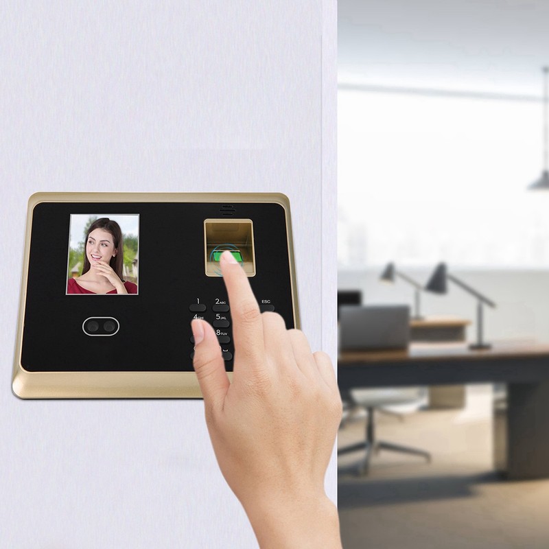 2.8in HD TFT Face Fingerprint Password Attendance Machine Access Control