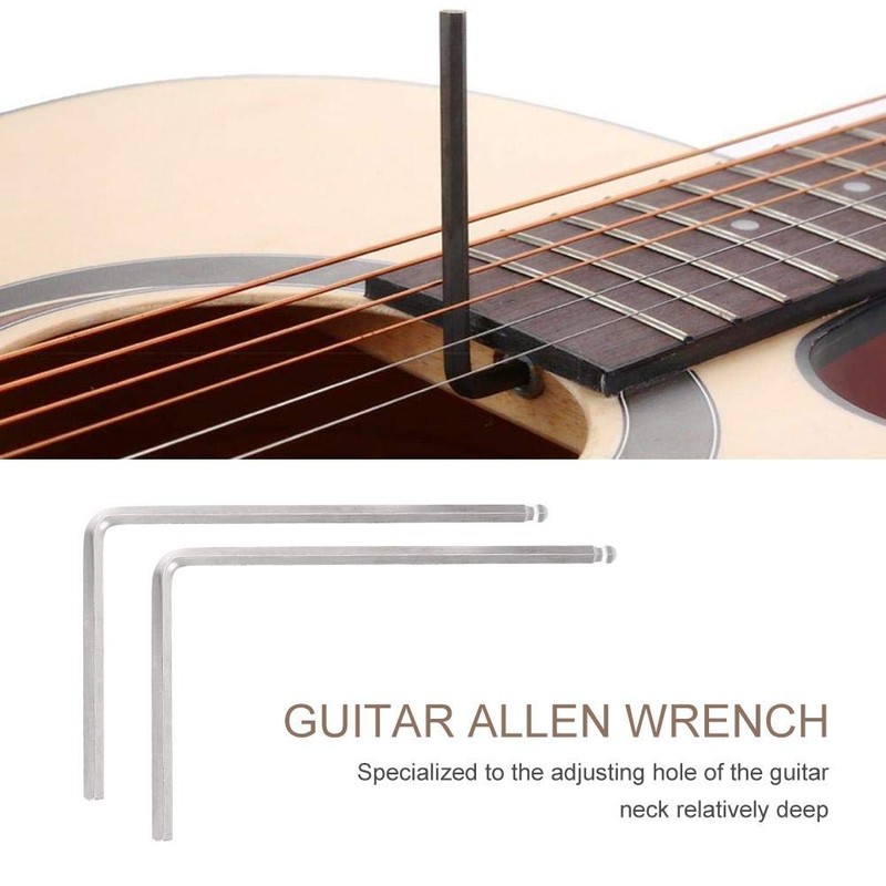 Guitar Truss Rod, Durable Guitar Allen Wrench, 2 Right Angle
