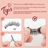 Magnetic Eyelashes 4Pairs Magnetic Lashes with Applicator(A4)