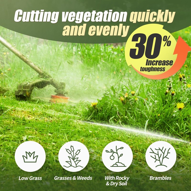 Weed Eater String, 095 Trimmer Line of 1160-Feet(3 1/2LB), Trimmer