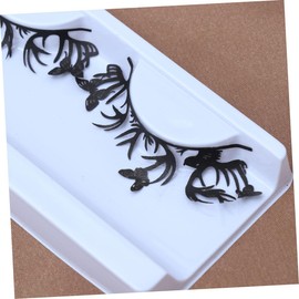 Mikinona False Eyelashes Paper Cutting Christmas Lashes 5 Pairs Pack for Women Unique Design