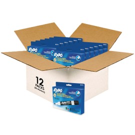 EXPO Low Odor Dry Erase Markers, Chisel Tip, Assorted Colors, 48 Count