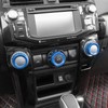JeCar Air Conditioner Button Trim Cover Aluminum Alloy Knob Cover