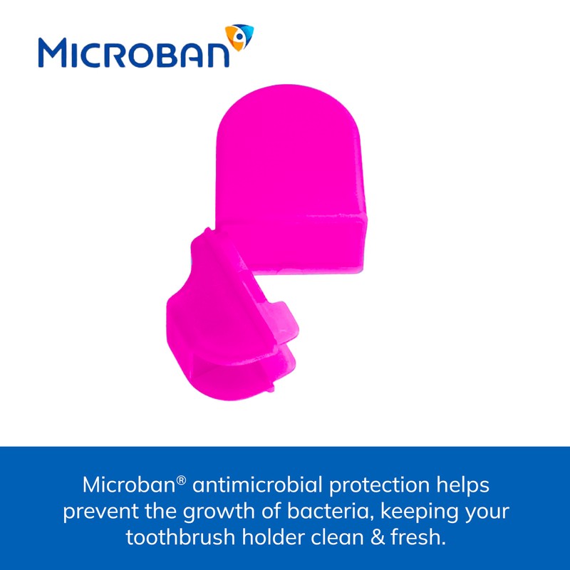 Sprayco Travel Toothbrush Head Cover Protector for Toothbrushes with Microban,